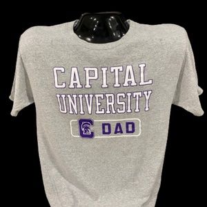 Champion Capital University Dad T-Shirt